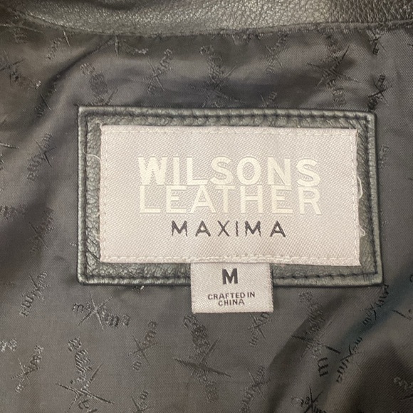 Wilson’s Leather Maxima Jill Thinsulate Leather Blazer. Size M. NWOT - Picture 6 of 12